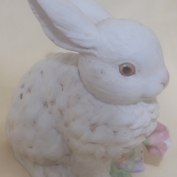 Vintage Enesco Ceramic Musical Bunny Rabbit - Picture 6 of 9